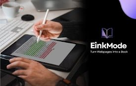 Banner režimu Eink